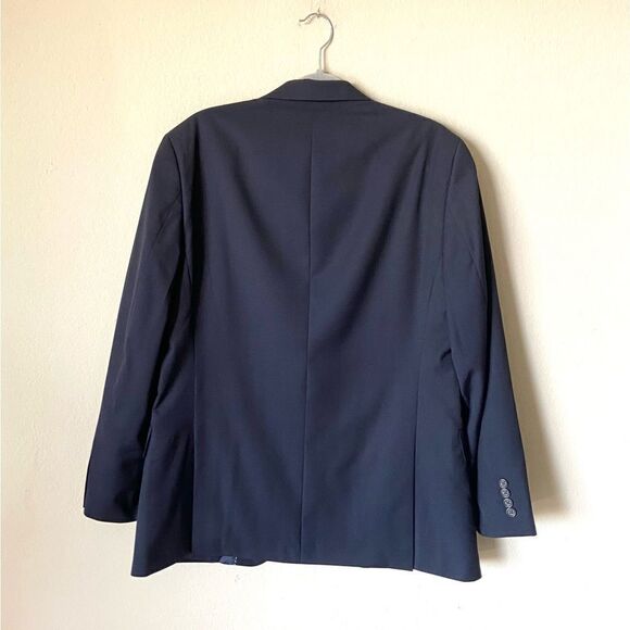 Stafford Dark Blue Blazer Size 42R - Picture 4 of 8